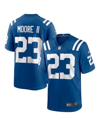 Kenny Moore II 23 Indianapolis Colts Men Game Jersey - Royal