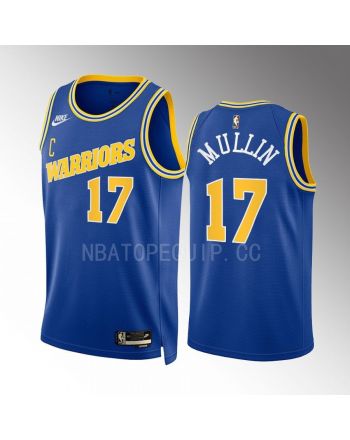 Chris Mullin 17 Golden State Warriors Blue Men Jersey 2022-23 Classic Edition Swingman