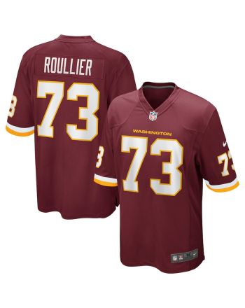 Chase Roullier 73 Washington Commanders Football Team Men Game Jersey - Burgundy