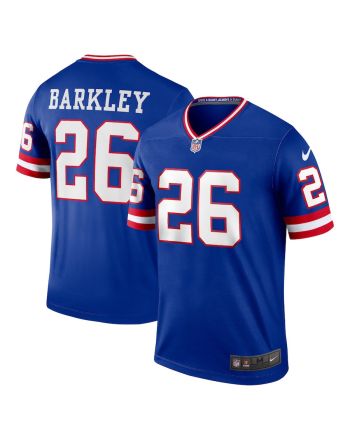 Saquon Barkley 26 New York Giants Classic Player Legend Jersey - Royal