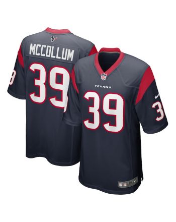 Tristin McCollum Houston Texans Game Player Jersey - Navy