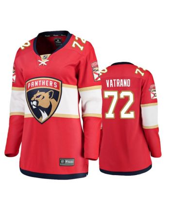 Florida Panthers Frank Vatrano 72 Breakaway Player Home Red Jersey - Women Jersey