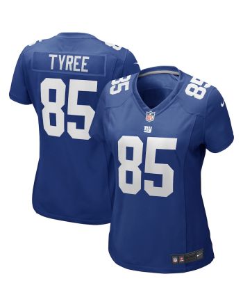 David Tyree 85 New York Giants Women Game Retired Jersey - Royal