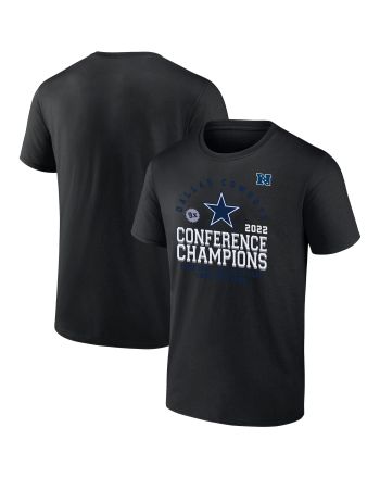 Dallas Cowboys 2022 Nine-Time NFC Conference Champions T-Shirt - Black