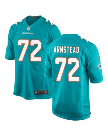 Terron Armstead 72 Miami Dolphins Game Men Jersey - Aqua Jersey