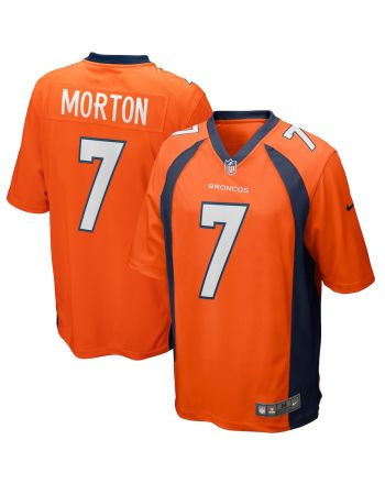 Craig Morton 7 Denver Broncos Men Game Retired Jersey - Orange