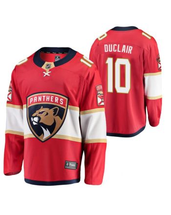 Florida Panthers Anthony Duclair 10 2023 Jersey Red Home Player Jersey Jersey