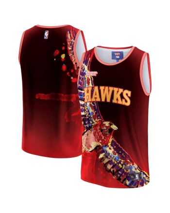 Atlanta Hawks NBA & KidSuper Studios Unisex Hometown Jersey - Red