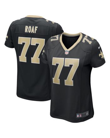 Willie Roaf 77 New Orleans Saints Women Game Retired Jersey - Black