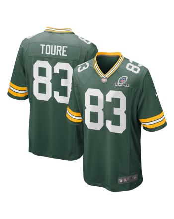 Samori Toure 83 Green Bay Packers 2023 Playoffs Patch Game Men Jersey - Green