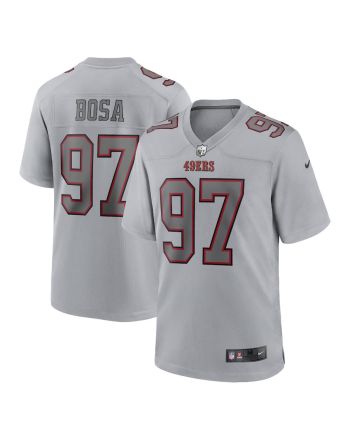 Nick Bosa 97 San Francisco 49ers Atmosphere Fashion Game Jersey - Gray