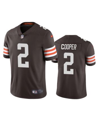 Amari Cooper 2 Cleveland Browns Brown Vapor Limited Men Jersey Jersey