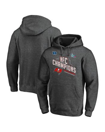 Tampa Bay Buccaneers NFC Conference Champions Grey Pullover Hoodie