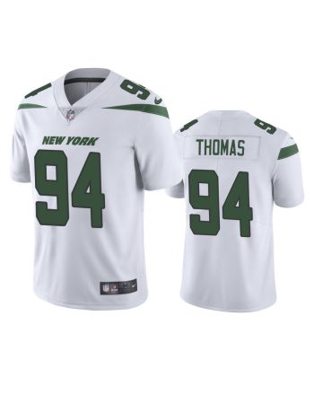 New York Jets Solomon Thomas 94 White Vapor Limited Jersey