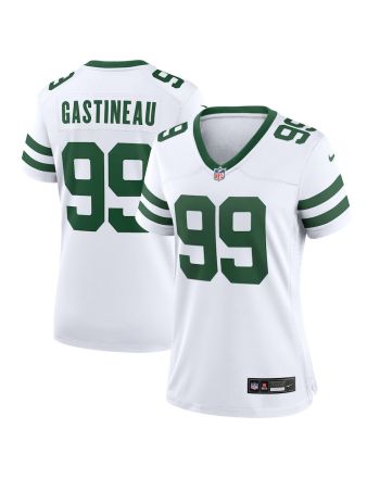 Mark Gastineau 99 New York Jets Women's Player Game Jersey - White