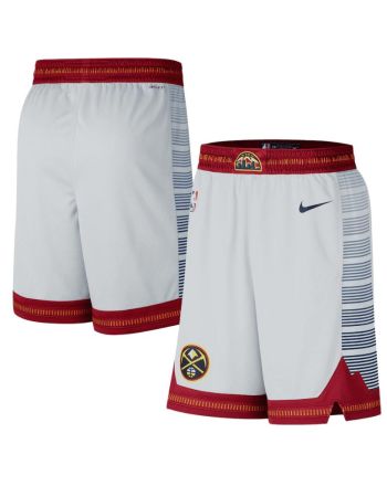 Denver Nuggets 2022/23 City Edition Swingman Shorts - Gray