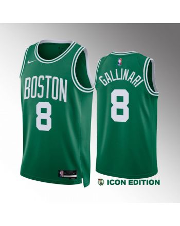 Danilo Gallinari 8 2022-23 Boston Celtics Green Icon Edition Jersey Swingman