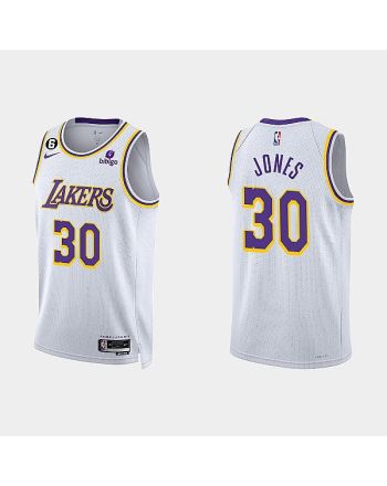 Los Angeles Lakers Damian Jones 30 2022-23 Association Edition White Men Jersey Swingman