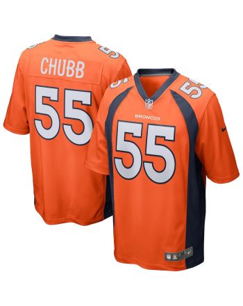 Bradley Chubb 55 Denver Broncos Men Game Jersey - Orange