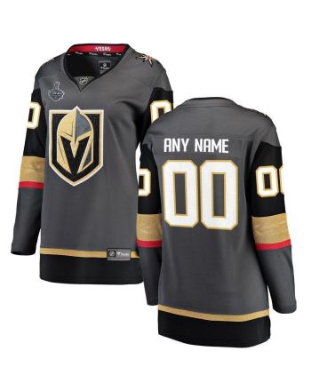 Vegas Golden Knights Women's 2018 Stanley Cup Final Bound Home Breakaway Custom Jersey - Black