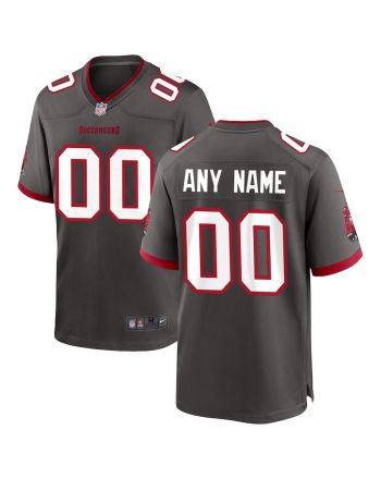 Tampa Bay Buccaneers Alternate Custom Game Jersey - Pewter