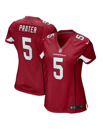 Matt Prater 5 Arizona Cardinals Women Game Jersey - Cardinal