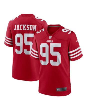 Drake Jackson San Francisco 49ers Game Player Jersey - Scarlet