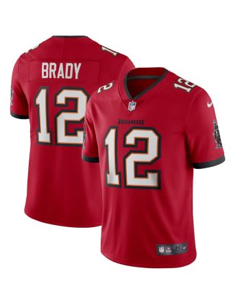 Tom Brady 12 Tampa Bay Buccaneers Vapor Limited Jersey - Red