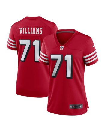 Trent Williams San Francisco 49ers Women's Alternate Game Jersey - Scarlet