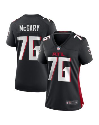 Kaleb McGary 76 Atlanta Falcons Women's Game Jersey - Black