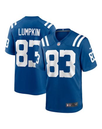 Johnny Lumpkin 83 Indianapolis Colts Men Team Game Jersey - Royal