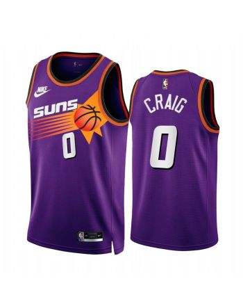 Torrey Craig 2022-23 Phoenix Suns Purple 0 Classic Edition Jersey - Men Jersey