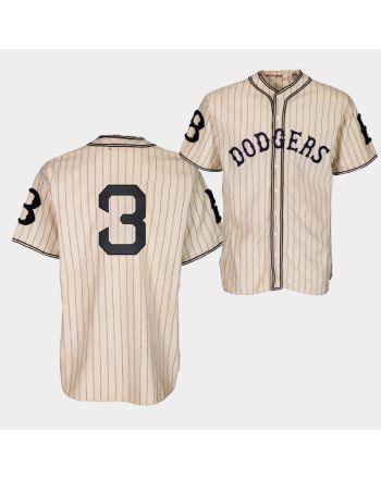 Brooklyn Dodgers Chris Taylor 1933 Heritage 3 Gold Pinstripe Jersey