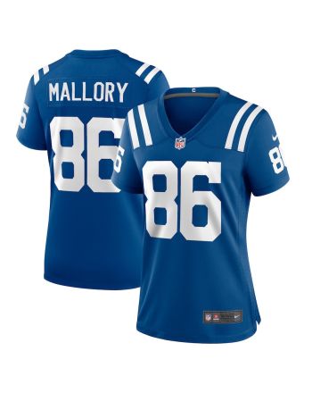 Will Mallory 86 Indianapolis Colts Women Team Game Jersey - Royal