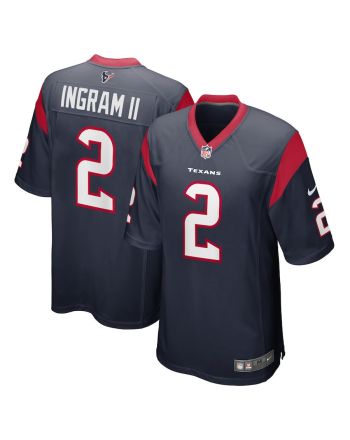 Mark Ingram II 2 Houston Texans Men's Game Jersey - Navy