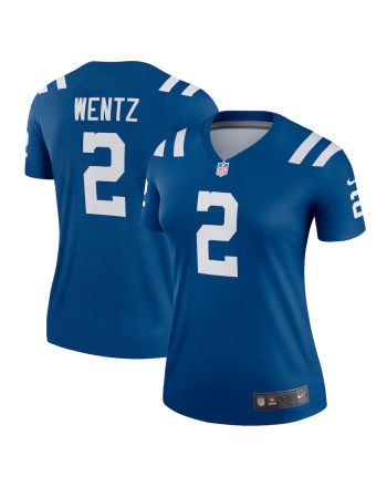 Carson Wentz 2 Indianapolis Colts Women Legend Jersey - Royal