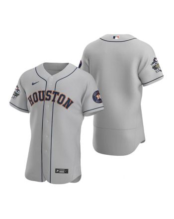 Houston Astros Gray 2022-23 World Series Jersey