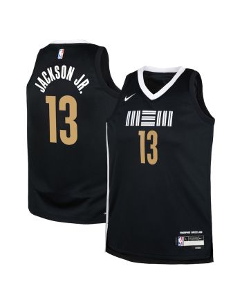 Jaren Jackson Jr. 13 Memphis Grizzlies 2023/24 City Edition Swingman YOUTH Jersey - Black