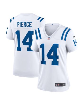 Alec Pierce 14 Indianapolis Colts Women's Away Game Player Jersey - White