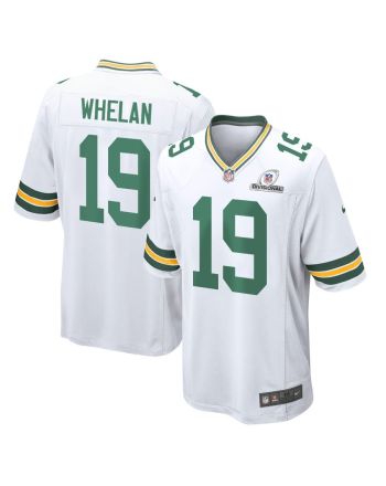 Daniel Whelan 19 Green Bay Packers 2024 Divisional Patch Game Men Jersey - White