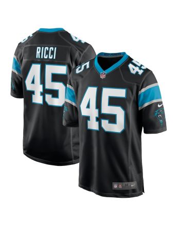 Giovanni Ricci 45 Carolina Panthers Men's Game Jersey - Black