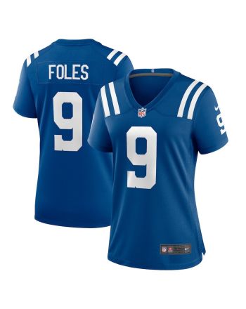 Nick Foles Indianapolis Colts Women's Player Game Jersey - Royal