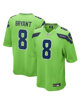 Coby Bryant 8 Seattle Seahawks Men Game Jersey - Neon Green