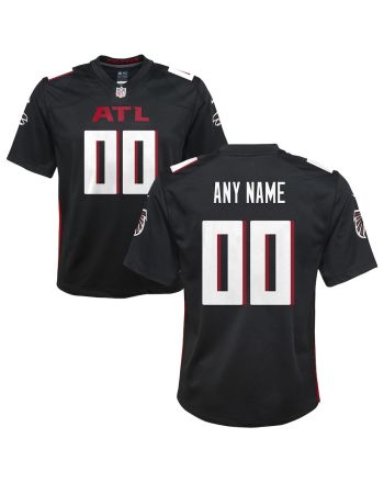 Atlanta Falcons Custom YOUTH Game Jersey - Black