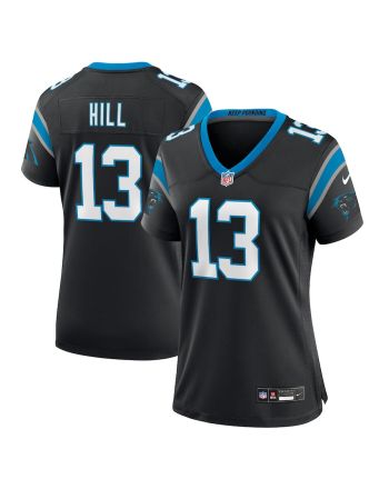 Troy Hill 13 Carolina Panthers Women's Team Game Jersey - Black