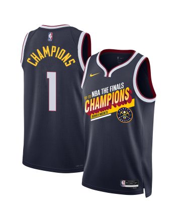 Denver Nuggets Soar To Victory 2023 NBA Champions Swingman Jersey - Black