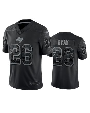 Logan Ryan 26 Tampa Bay Buccaneers Black Reflective Limited Jersey - Men