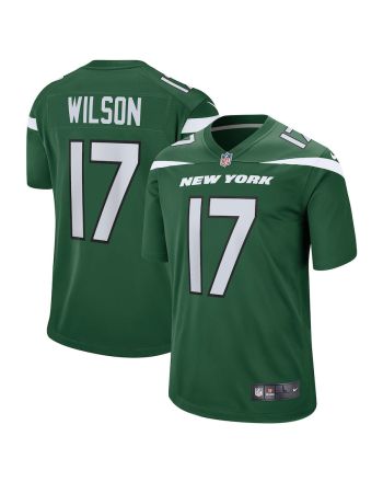 Garrett Wilson 17 New York Jets 2022 Draft First Round Pick Player Game Jersey In Gotham Green