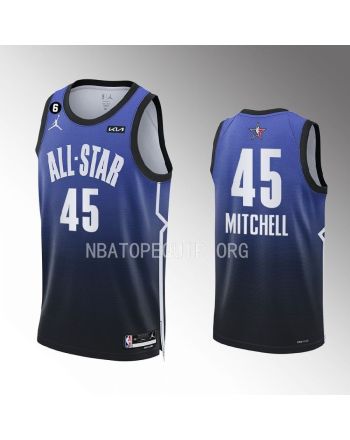 Donovan Mitchell 45 Cleveland Cavaliers 2023 NBA All-Star Men Jersey - Orange