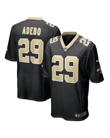 Paulson Adebo 29 New Orleans Saints Men Game Jersey - Black